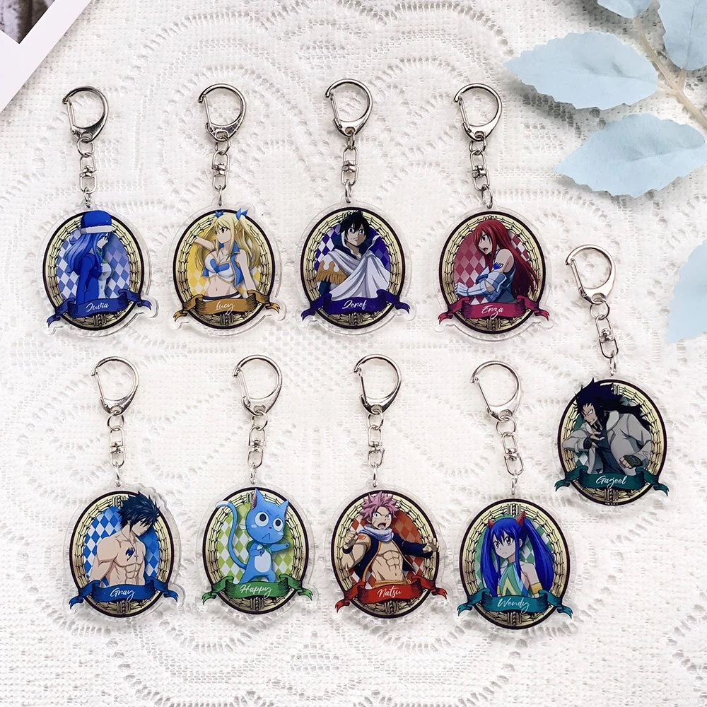 1/9Pcs Anime Figures Fairy Tail Keychain Acrylic Keyrings Bag Charms Cute Backpack Pendant Funny Prop Decoration Friends Gifts
1/9Pcs Anime Figures Fairy Tail Keychain Acrylic Keyrings Bag Charms Cute Backpack Pendant Funny Prop Decoration Friends Gifts