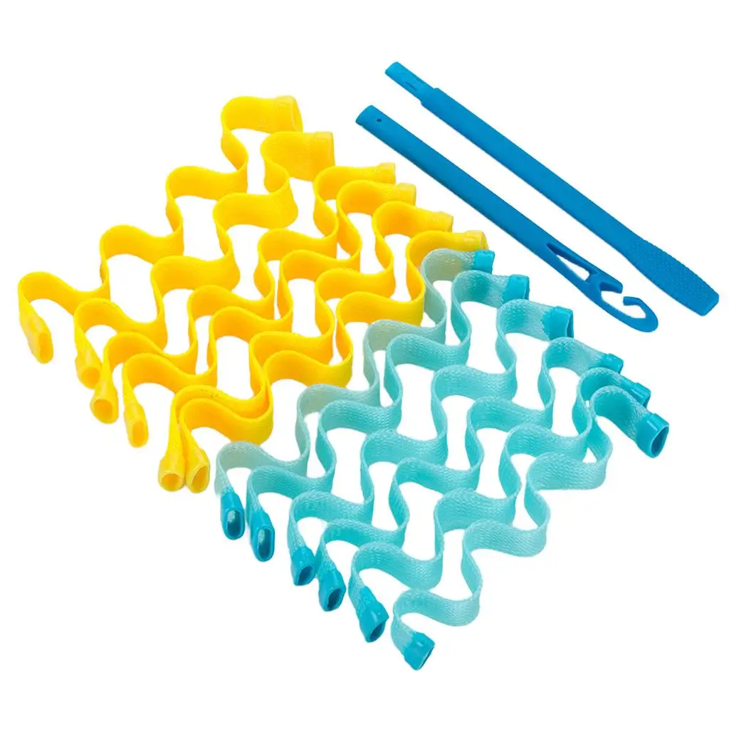 Hair Rollers No Heat Perm Rods for Hairdressing Styling Natural Curly Wavy Hair Women
Hair Rollers No Heat Perm Rods for Hairdressing Styling Natural Curly Wavy Hair Women