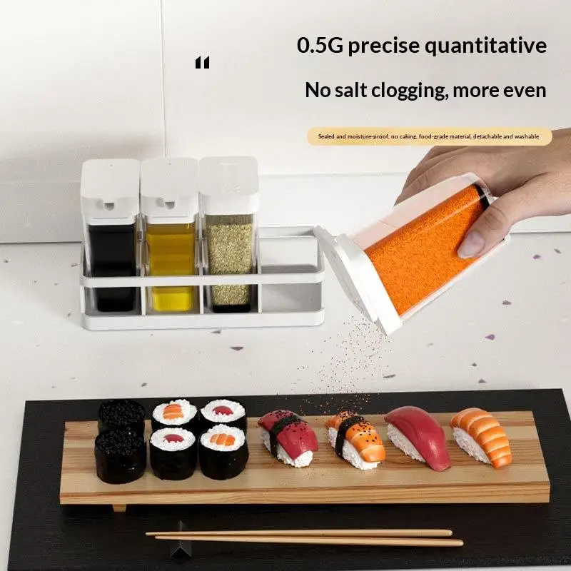 1Pcs 4-in-1 Stackable Kitchen Bottles Spice Organizer Airtight Lids For Salt Pepper Baking Countertop Space Saver Jars
1Pcs 4-in-1 Stackable Kitchen Bottles Spice Organizer Airtight Lids For Salt Pepper Baking Countertop Space Saver Jars