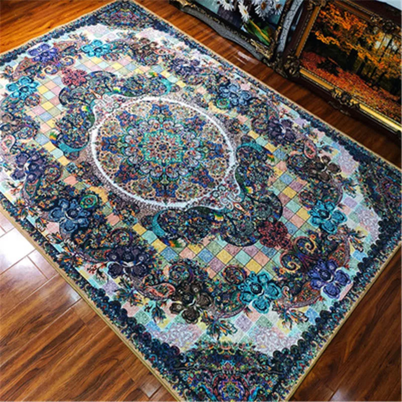 Bohemia Style Floral Carpets for Living Room,Bedroom Rug,Home Decor,Household,Non-slip,Soft Play Area Rug,Washable Floor Doormat
Bohemia Style Floral Carpets for Living Room,Bedroom Rug,Home Decor,Household,Non-slip,Soft Play Area Rug,Washable Floor Doormat