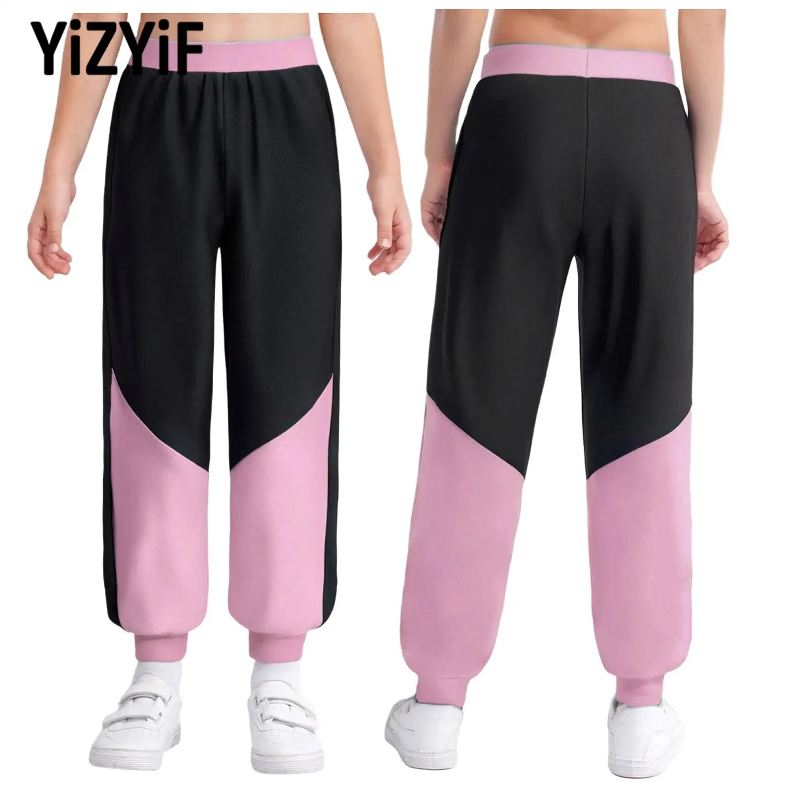 2025 New Sports Long Pants for Girls Kids Color Block Jogger Pants Elastic Waistband Sweatpants Children Sports Workout Clothes
2025 New Sports Long Pants for Girls Kids Color Block Jogger Pants Elastic Waistband Sweatpants Children Sports Workout Clothes