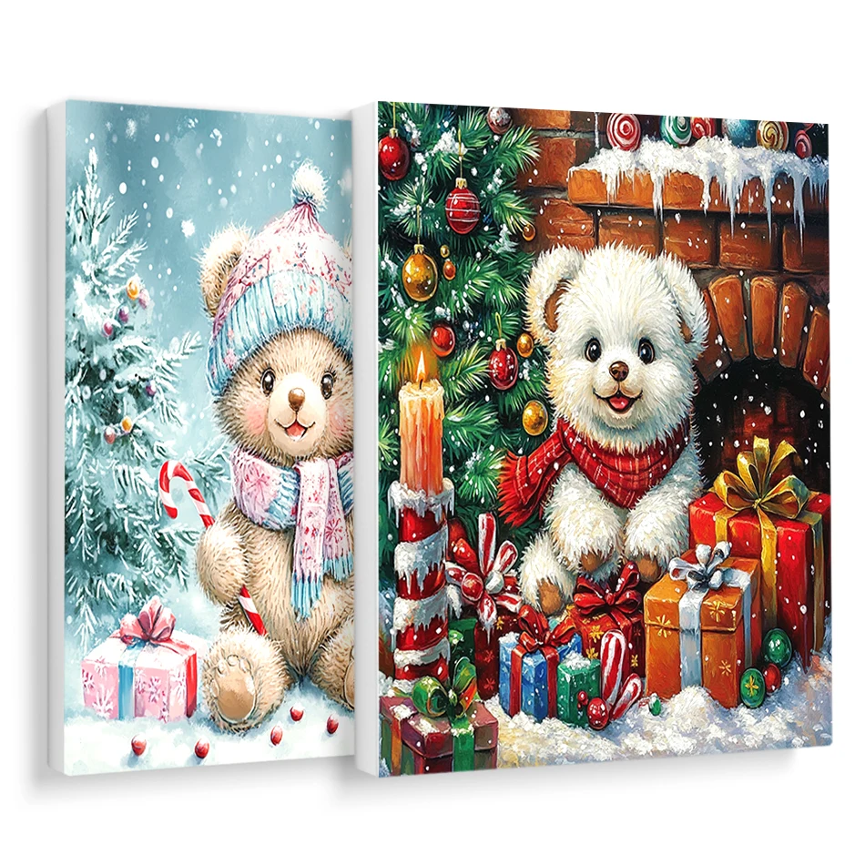 RUOPOTY Diy Oil Painting By Numbers Teddy Bear Christmas Gift Adult Coloring Picture Drawing Artwork Art Supplies Kit Wall Decor
RUOPOTY Diy Oil Painting By Numbers Teddy Bear Christmas Gift Adult Coloring Picture Drawing Artwork Art Supplies Kit Wall Decor