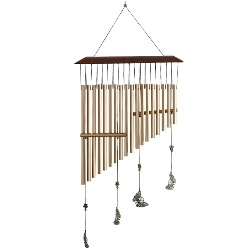 Japanese-style solid wood metal wind chimes pendant creative boys and girls children's gifts
Japanese-style solid wood metal wind chimes pendant creative boys and girls children's gifts