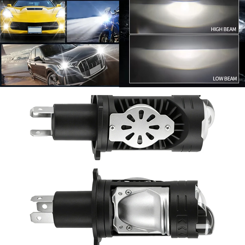 H4 Mini Projector Lens Led Car Headlight Canbus 6500K Bulb 1:1 Plug&Play For BMW e46 f10 e90
H4 Mini Projector Lens Led Car Headlight Canbus 6500K Bulb 1:1 Plug&Play For BMW e46 f10 e90