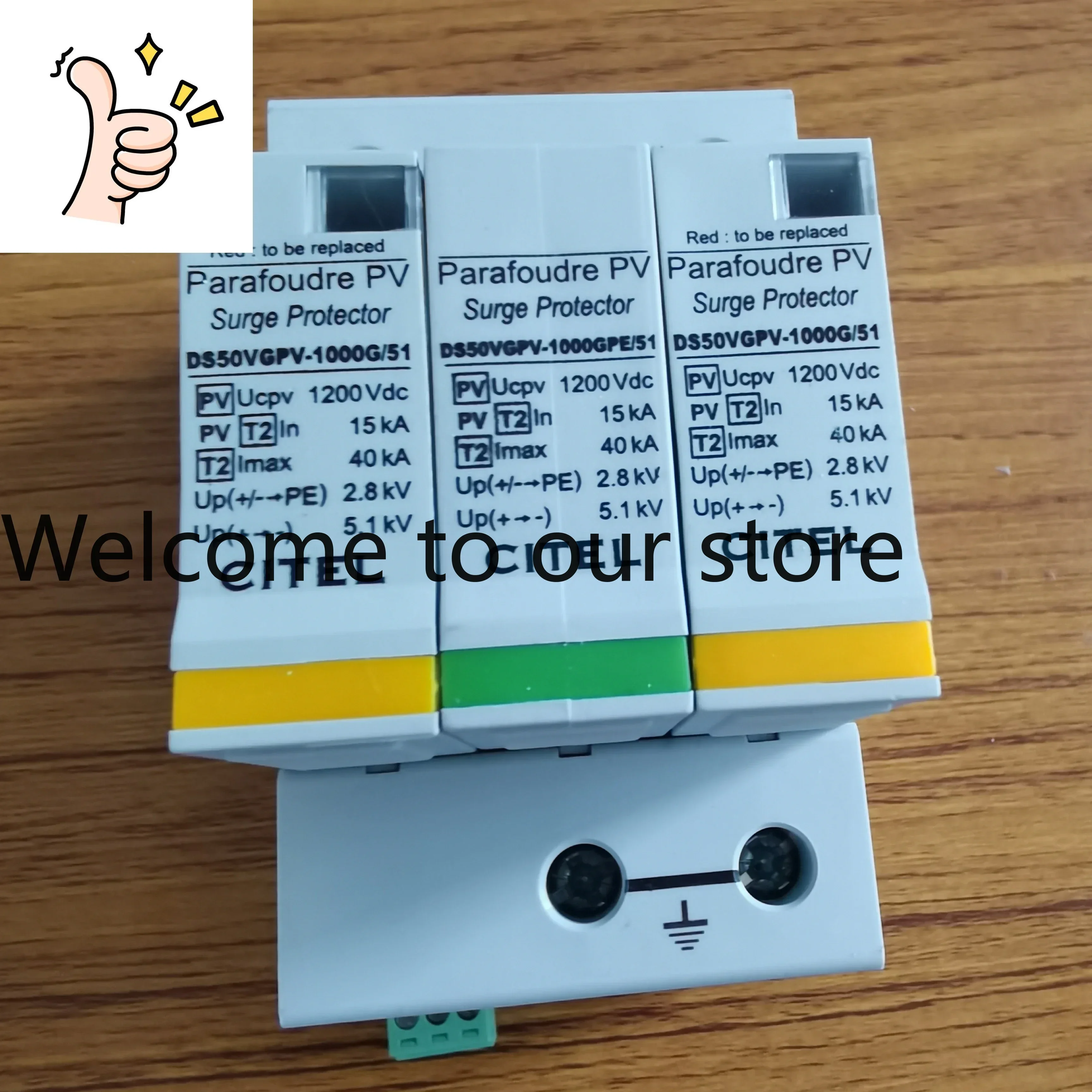 Франция CITEL Surge Protection Plug DS50VGPV-1000G/51 West Del Модуль защиты от молний Срок поставки 3 недели
Франция CITEL Surge Protection Plug DS50VGPV-1000G/51 West Del Модуль защиты от молний Срок поставки 3 недели