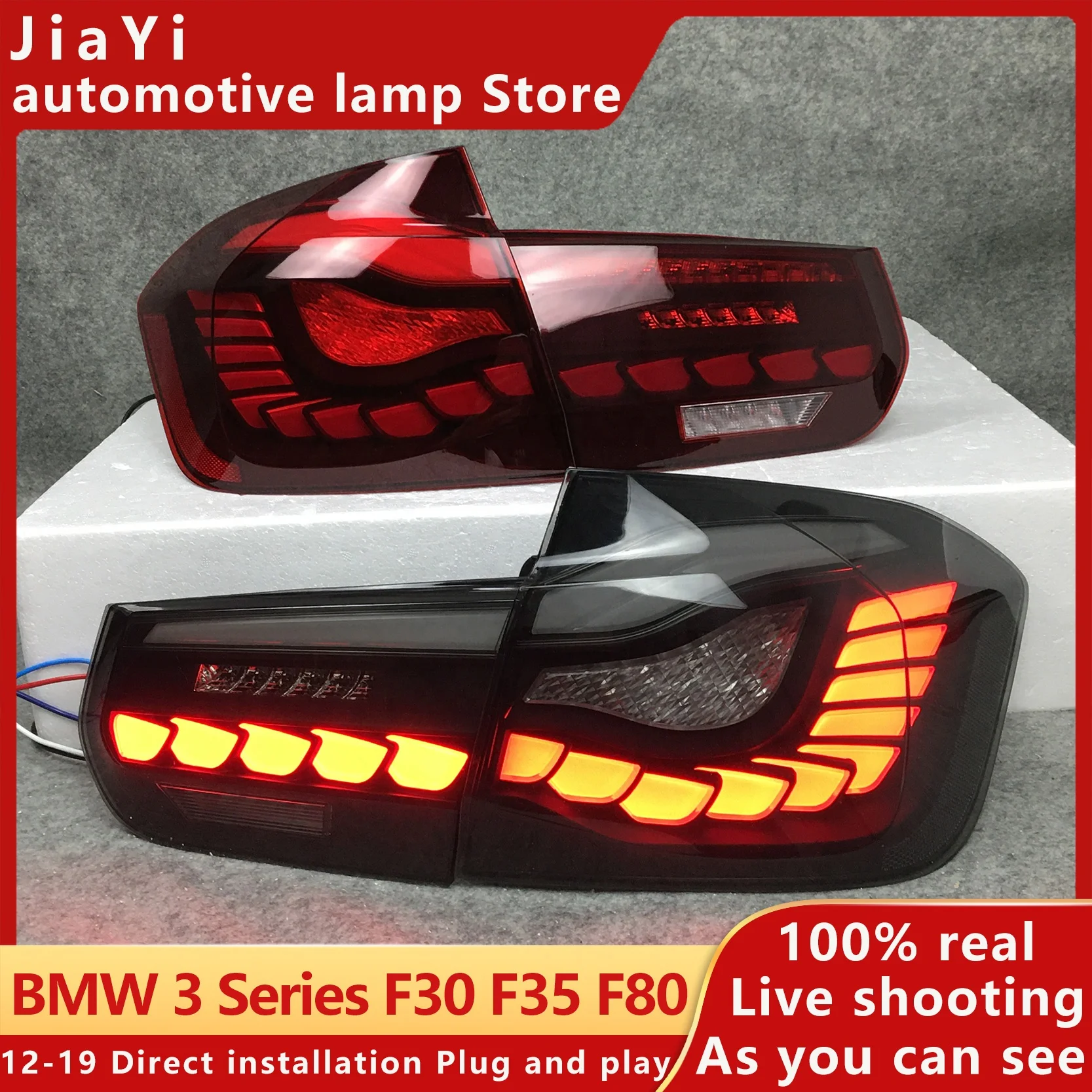 Vland factory Smoke LED Taillights for F30/F35 2013-2019 3 Series US and EU Version Available Waterproof F80 M3 M4 Design Lamp
Vland factory Smoke LED Taillights for F30/F35 2013-2019 3 Series US and EU Version Available Waterproof F80 M3 M4 Design Lamp