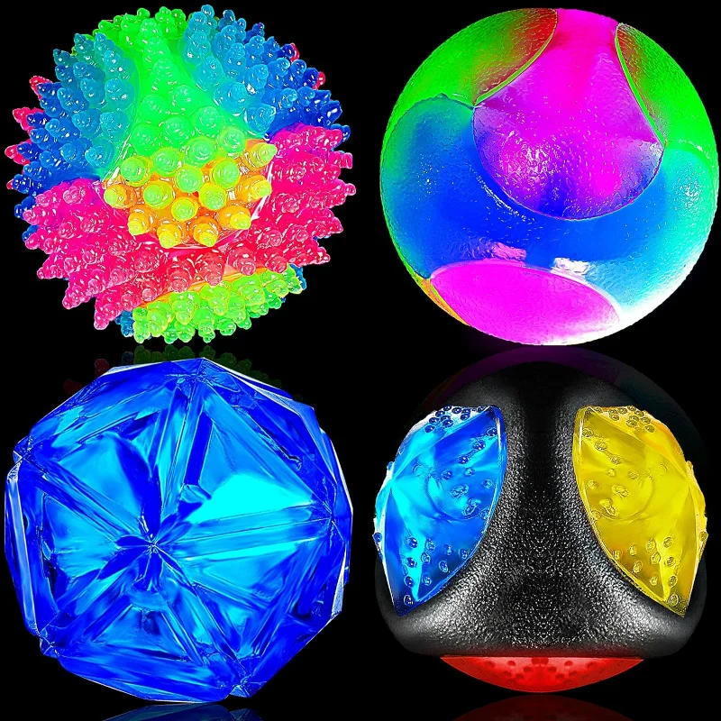 Interactive Glowing LED Light-Up Squeaky Pet Toy Balls Set - Perfect Toy Set for Dogs and Puppies - Ideal for Play Time and Exer
Interactive Glowing LED Light-Up Squeaky Pet Toy Balls Set - Perfect Toy Set for Dogs and Puppies - Ideal for Play Time and Exer