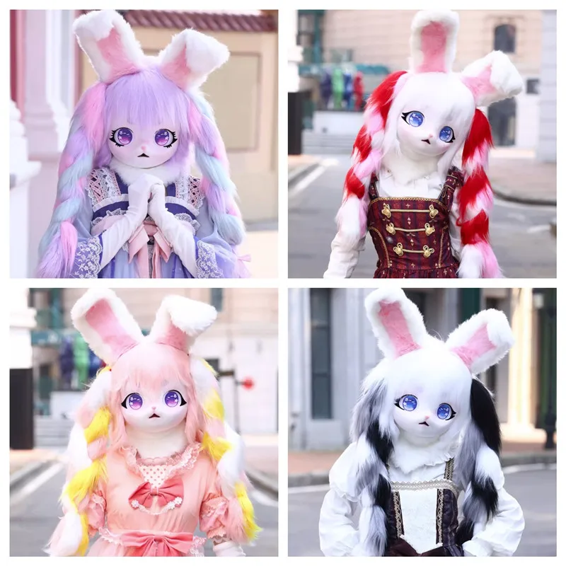 Latest Furry Kig Fursuit Kigurumi Headset Furry Cosplay Paw Head Base Comiket Animal Cat Rabbit Doll Beast Mask Cosplay Prop Kid
Latest Furry Kig Fursuit Kigurumi Headset Furry Cosplay Paw Head Base Comiket Animal Cat Rabbit Doll Beast Mask Cosplay Prop Kid