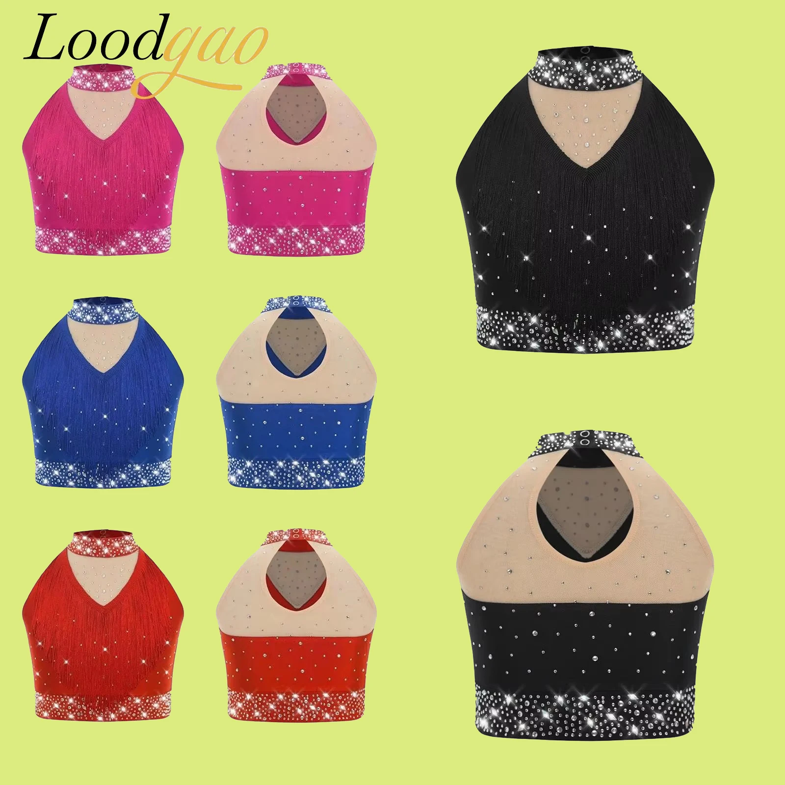 Kids Latin Dance Costume Dancing Sleeveless Vest Girls Ballet Skating Tops Tassel Tank Tops Tanks Fringed Rumba Chacha Dancewear 
Kids Latin Dance Costume Dancing Sleeveless Vest Girls Ballet Skating Tops Tassel Tank Tops Tanks Fringed Rumba Chacha Dancewear