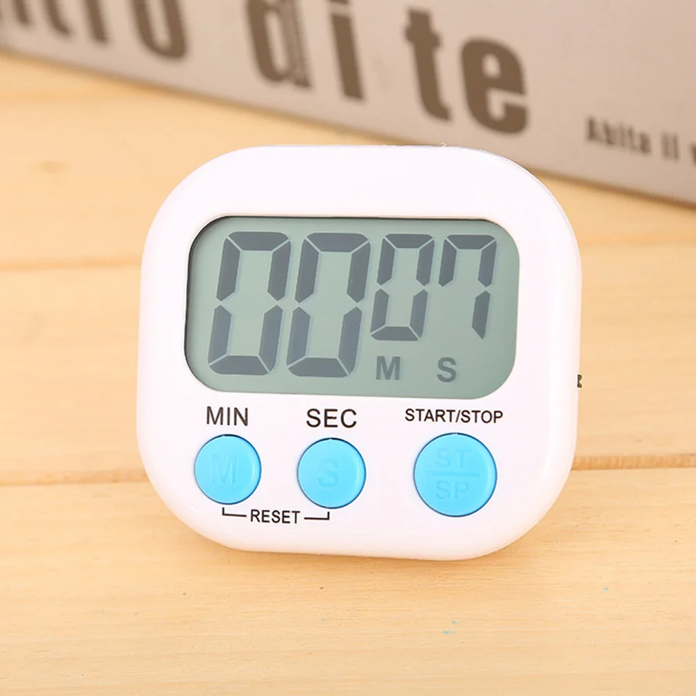 Hot Portable Electronic Timer Household Large-screen Kitchen Digital Timer Electronic Alarm Clock Laboratory Timer Dropshipping
Hot Portable Electronic Timer Household Large-screen Kitchen Digital Timer Electronic Alarm Clock Laboratory Timer Dropshipping