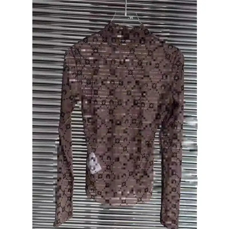 Korean High Street Top Women Long Sleeve Velvet Tshirt Mesh See Through Ins Sexy Spicy Girl Slim Fit Solid Color
Korean High Street Top Women Long Sleeve Velvet Tshirt Mesh See Through Ins Sexy Spicy Girl Slim Fit Solid Color