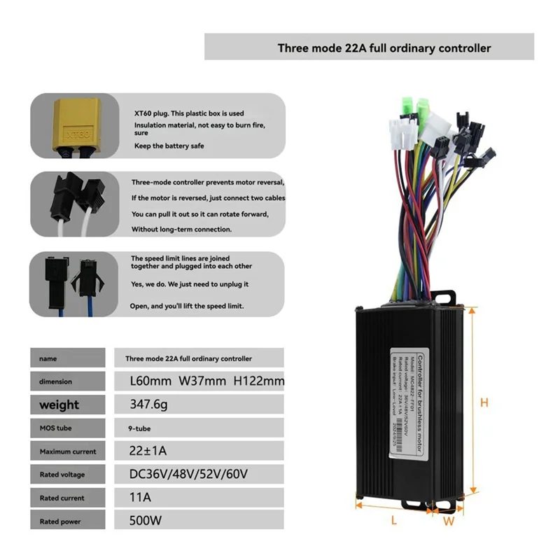 WO-36V 48V 22A бесщеточный контроллер T5S метр ЖК-дисплей + 130X комплект дроссельной заслонки для электрического скутера E-Bike ремонтный комплект
WO-36V 48V 22A бесщеточный контроллер T5S метр ЖК-дисплей + 130X комплект дроссельной заслонки для электрического скутера E-Bike ремонтный комплект