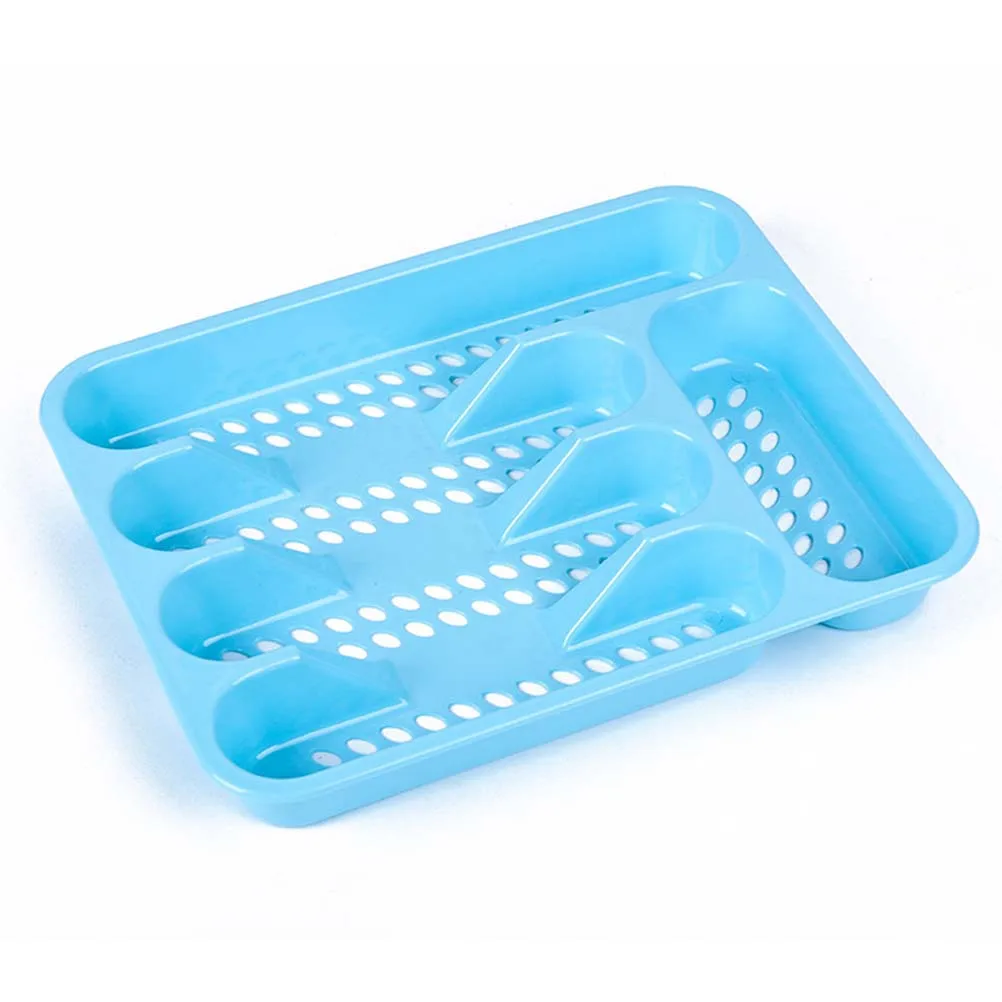1Pcs Plastic Kitchen Drawer Storage Tray 4 Compartments Cutlery Organizer Tray for Forks Knives Spoons Silverware
1Pcs Plastic Kitchen Drawer Storage Tray 4 Compartments Cutlery Organizer Tray for Forks Knives Spoons Silverware