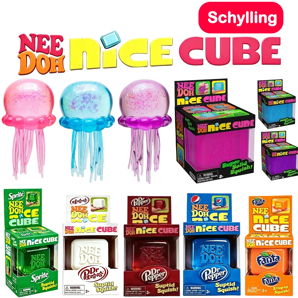 New Schylling Needoh Nice Cube Sensory Fidget Cube Stress Relief Anxiety Sensory Tool for Focus ADHD&Office Desk Calming Gadget
New Schylling Needoh Nice Cube Sensory Fidget Cube Stress Relief Anxiety Sensory Tool for Focus ADHD&Office Desk Calming Gadget