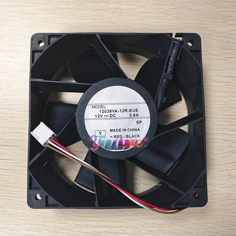 Y+1 pc for . New 12038VA-12R-EUE Cooling Fan 12038 DC12V 3.6A 12CM 4Pin
Y+1 pc for . New 12038VA-12R-EUE Cooling Fan 12038 DC12V 3.6A 12CM 4Pin