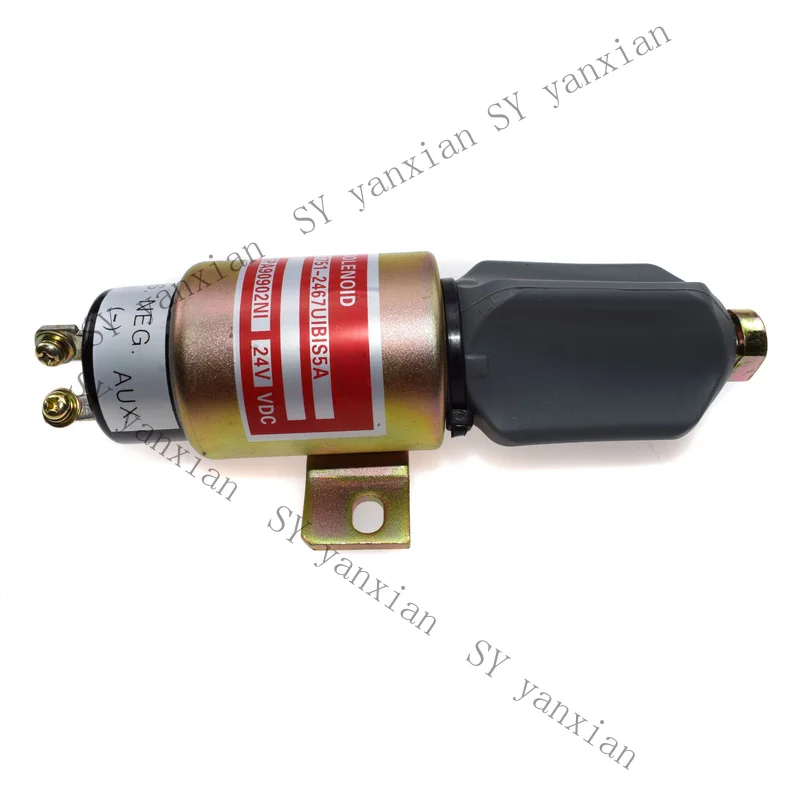 SY+ Fuel Shutoff Solenoid SA-3766-T 24V for Cummins 1751-24E7U1B1S5A
SY+ Fuel Shutoff Solenoid SA-3766-T 24V for Cummins 1751-24E7U1B1S5A