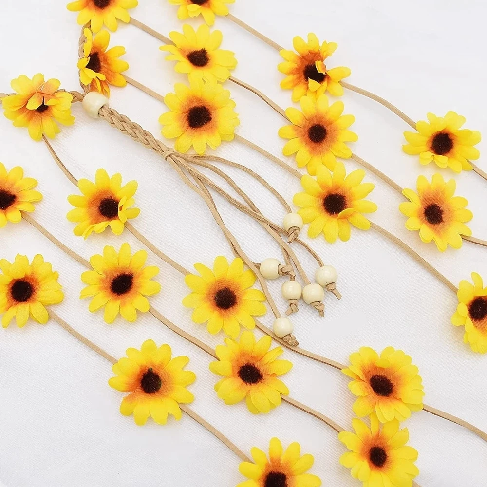 Adjustable headband Women's headband Hair accessory Holiday jewelry Ethnic style Hair ornament Bohemian sunflower daisy
Adjustable headband Women's headband Hair accessory Holiday jewelry Ethnic style Hair ornament Bohemian sunflower daisy