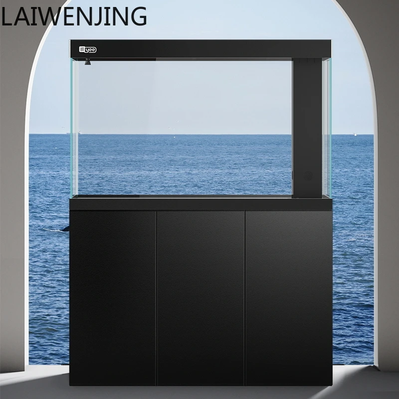 HLZ fish tank living room new bottom filter landscaping ultra-white entrance door partition entrance free water change
HLZ fish tank living room new bottom filter landscaping ultra-white entrance door partition entrance free water change