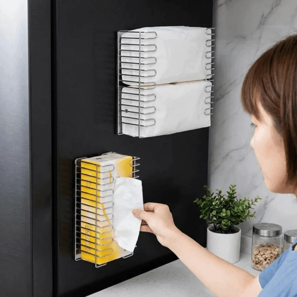 Multipurpose Wall Mounted Magnetic Tissue Box Movable Space Saving Paper Towel Container Adjustable Napkin Holder Bathroom
Multipurpose Wall Mounted Magnetic Tissue Box Movable Space Saving Paper Towel Container Adjustable Napkin Holder Bathroom