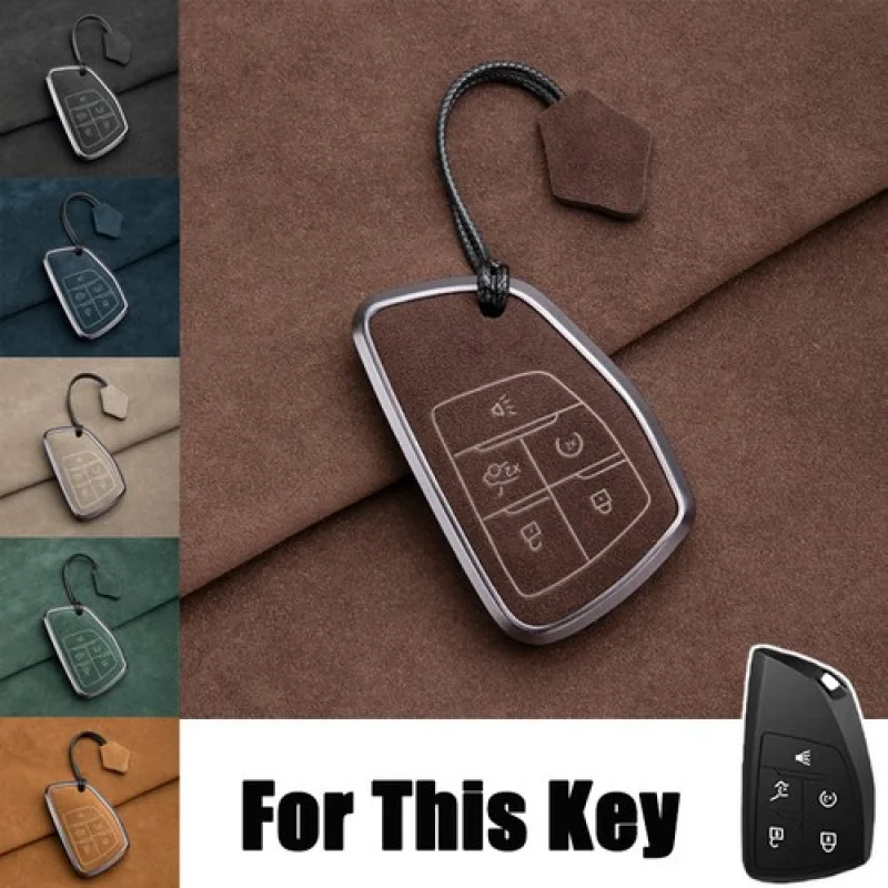 Suede Leather Zinc Alloy Car Remote Key Case Cover Bag For Buick Envision Avenir
Suede Leather Zinc Alloy Car Remote Key Case Cover Bag For Buick Envision Avenir