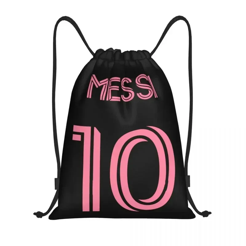Custom Pink Messis 10 Drawstring Bag Men Women Lightweight Football Sports Gym Storage Backpack
Custom Pink Messis 10 Drawstring Bag Men Women Lightweight Football Sports Gym Storage Backpack