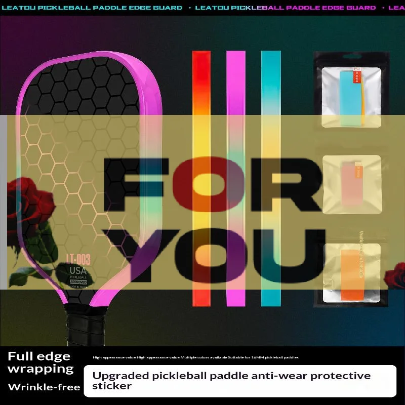 Laser Pickleball Paddle Protection Tape-Paddle Head Edge Guard-Racket Edge Protection Tape-Fit Perfectly Curved Edge Laser Tape
Laser Pickleball Paddle Protection Tape-Paddle Head Edge Guard-Racket Edge Protection Tape-Fit Perfectly Curved Edge Laser Tape