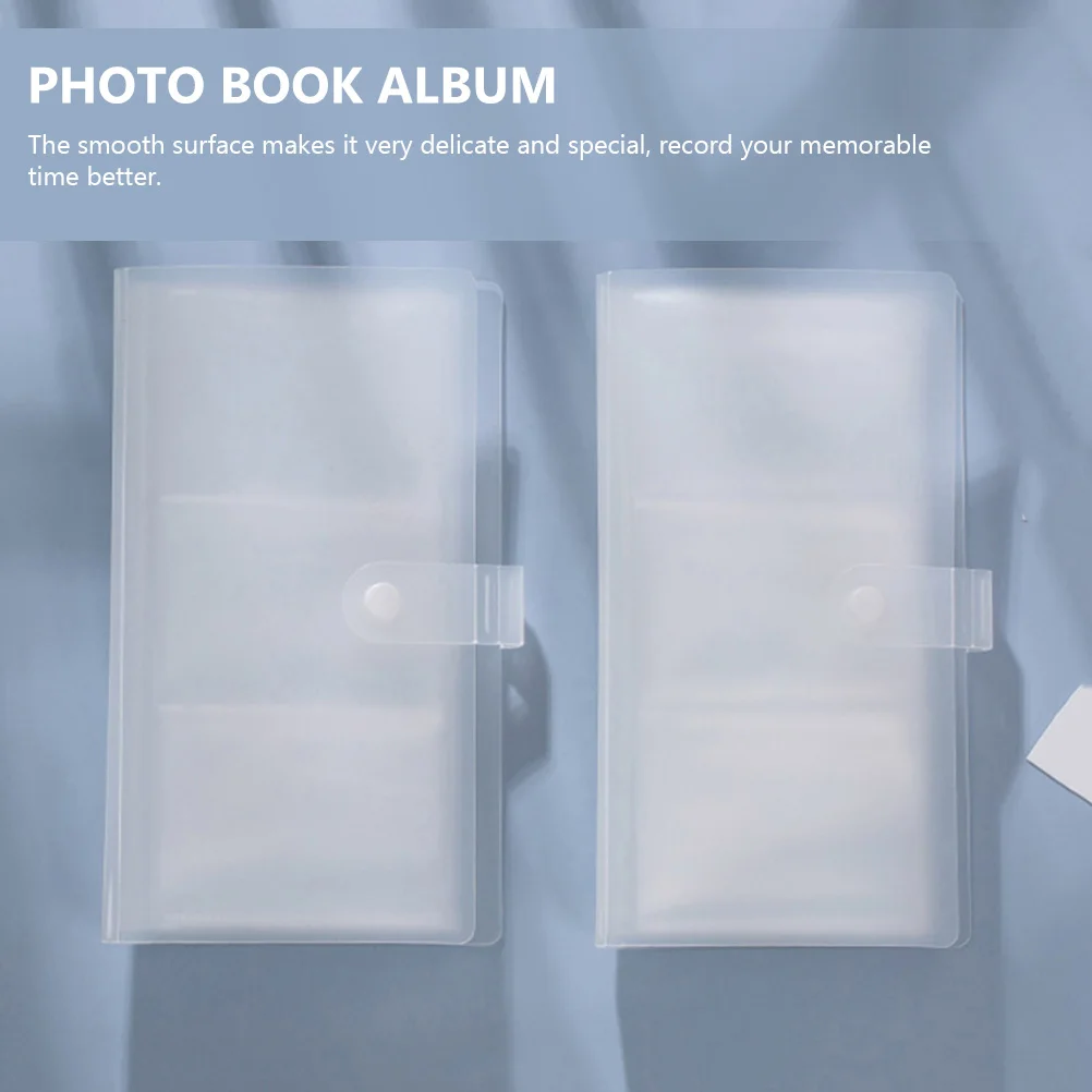 2 Pcs Greeting Card Holder Booklet Photo Frame Cards Wedding Scrapbook Transparent Plastic
2 Pcs Greeting Card Holder Booklet Photo Frame Cards Wedding Scrapbook Transparent Plastic