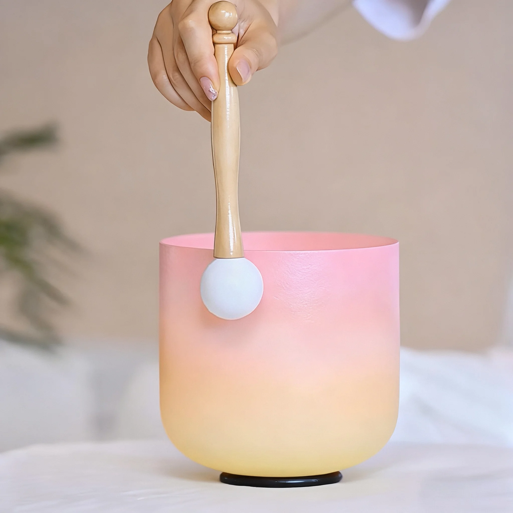 Hye-eun Pink&Orange Crystal Singing Bowl Meditation Musical Instruments Spiritual Mindfulness Sound Chakra Bowls
Hye-eun Pink&Orange Crystal Singing Bowl Meditation Musical Instruments Spiritual Mindfulness Sound Chakra Bowls