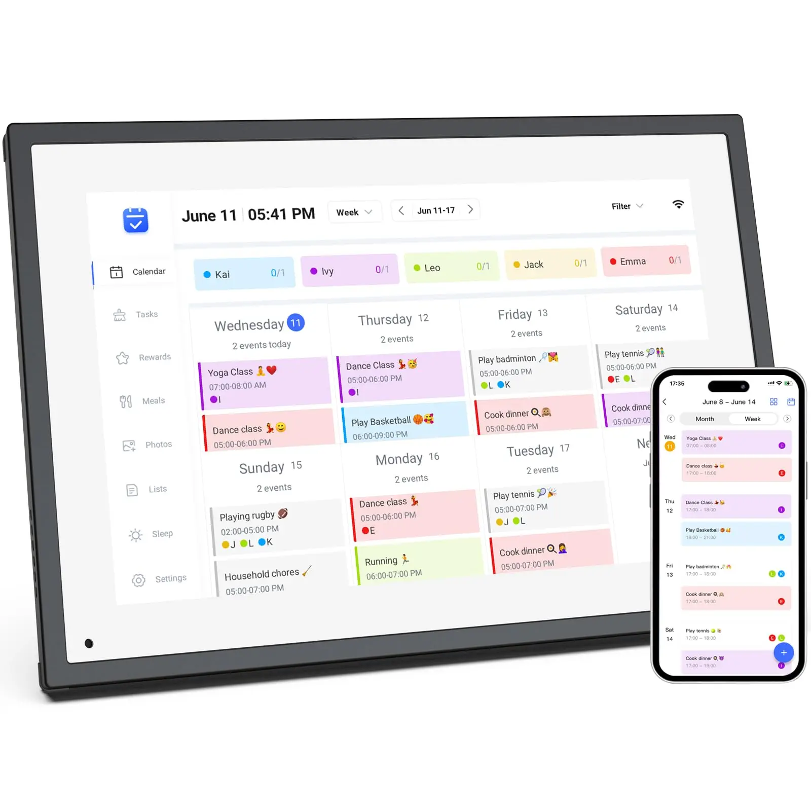 10.1 Inch Wall Planner Digital Calendar Chore Chart Smart Touchscreen Interactive Display For Family Schedules
10.1 Inch Wall Planner Digital Calendar Chore Chart Smart Touchscreen Interactive Display For Family Schedules