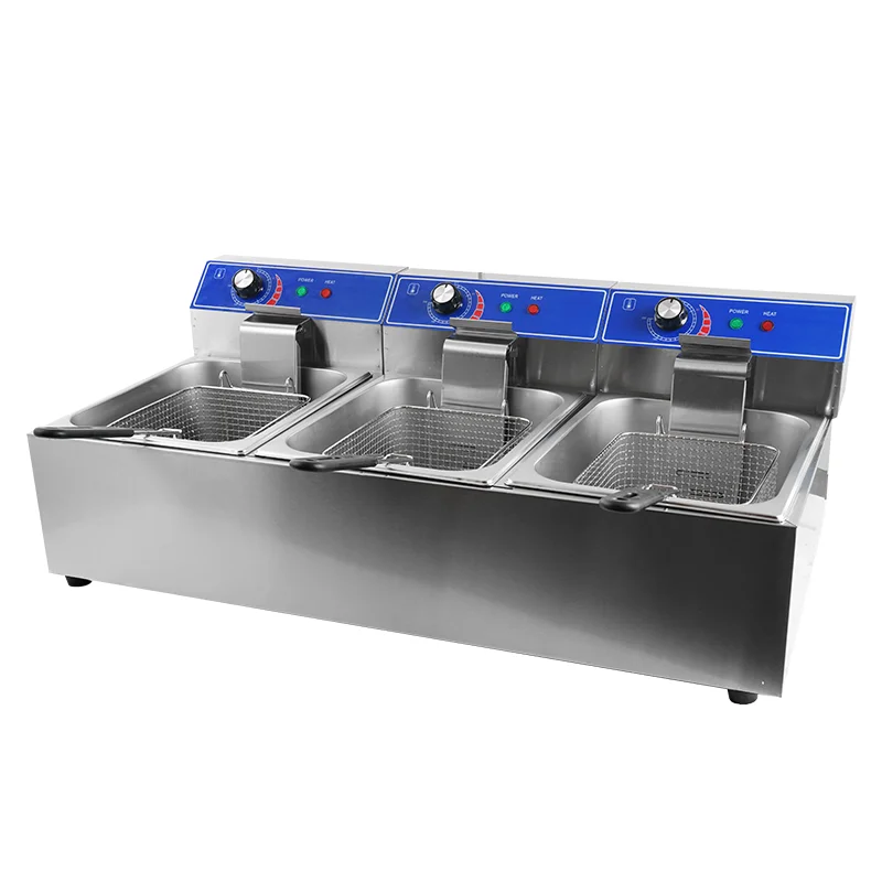 Hot Sale Stainless Steel Potato Fryer Automatic Electric Chicken Fryer Large Capacity Electric Fryer
Hot Sale Stainless Steel Potato Fryer Automatic Electric Chicken Fryer Large Capacity Electric Fryer