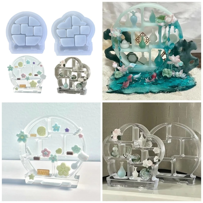 Mini Silicone Mould Plaything Holder Mold DIY Crafts and Decoration Molds Heat Resistant Silicone Material for DIY X3UD
Mini Silicone Mould Plaything Holder Mold DIY Crafts and Decoration Molds Heat Resistant Silicone Material for DIY X3UD