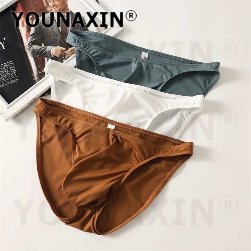 YOUNAXIN 5 Pieces Men's Stretch Sports Triangle Briefs Low Waist U-Convex Sexy Breathable Big Size Comfort Underwear M L XL 2XL
YOUNAXIN 5 Pieces Men's Stretch Sports Triangle Briefs Low Waist U-Convex Sexy Breathable Big Size Comfort Underwear M L XL 2XL