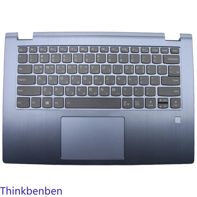 KR Korean Keyboard Blue Upper Case Palmrest Shell Cover For Lenovo YOGA 530 Flex 6 14 14IKB 14ARR 5CB0R08738
KR Korean Keyboard Blue Upper Case Palmrest Shell Cover For Lenovo YOGA 530 Flex 6 14 14IKB 14ARR 5CB0R08738