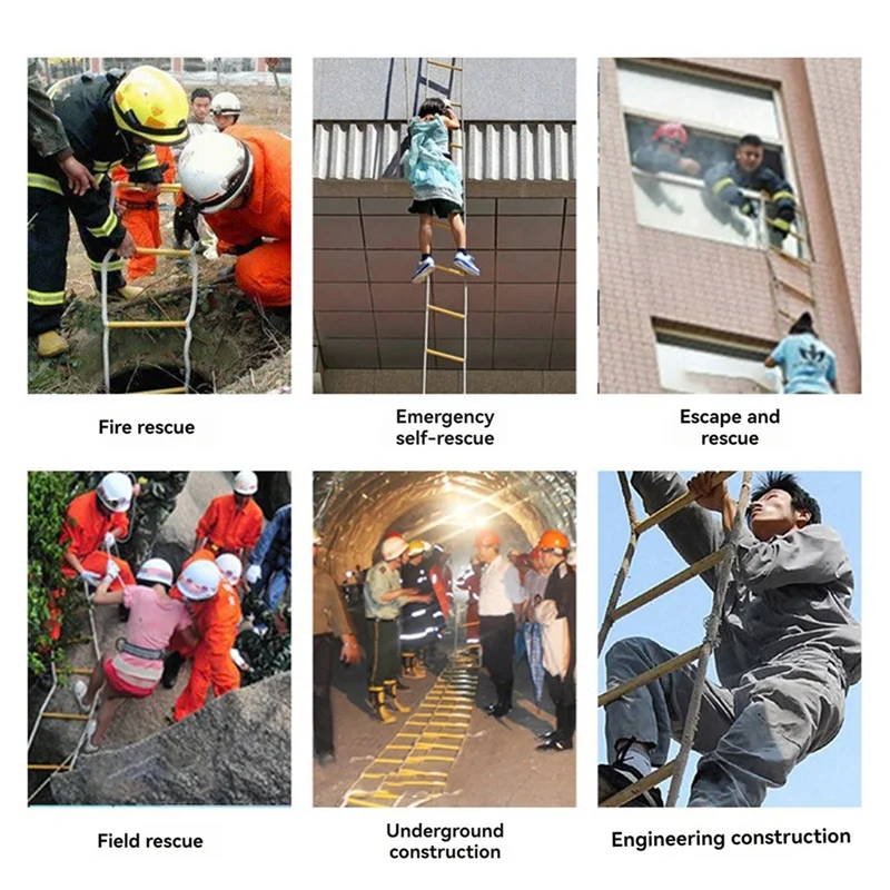 -A93T Rope Ladder, Emergency Fire Escape Ladder, Flame Retardant Safety Rope Ladder, Fast Deployment,Ladder Escape Ladder,3M
-A93T Rope Ladder, Emergency Fire Escape Ladder, Flame Retardant Safety Rope Ladder, Fast Deployment,Ladder Escape Ladder,3M