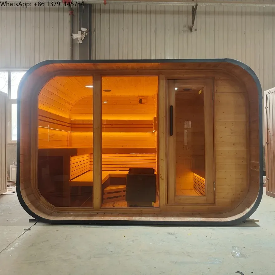 Home New Design Canadian Red Cedar Cube Outdoor Sauna Traditional Wooden Sauna
Home New Design Canadian Red Cedar Cube Outdoor Sauna Traditional Wooden Sauna