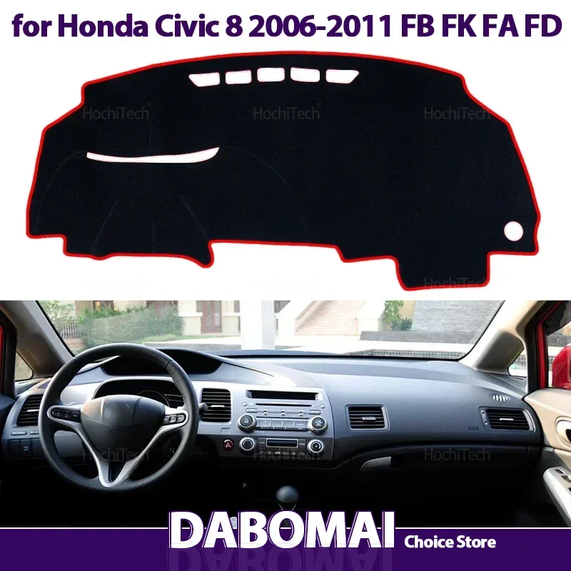 Автомобильные аксессуары, солнцезащитный козырек на приборную панель Anto-UV, коврик на приборную панель, защитная накладка для Honda Civic 8 2006-2011, FB FK FA FD
Автомобильные аксессуары, солнцезащитный козырек на приборную панель Anto-UV, коврик на приборную панель, защитная накладка для Honda Civic 8 2006-2011, FB FK FA FD