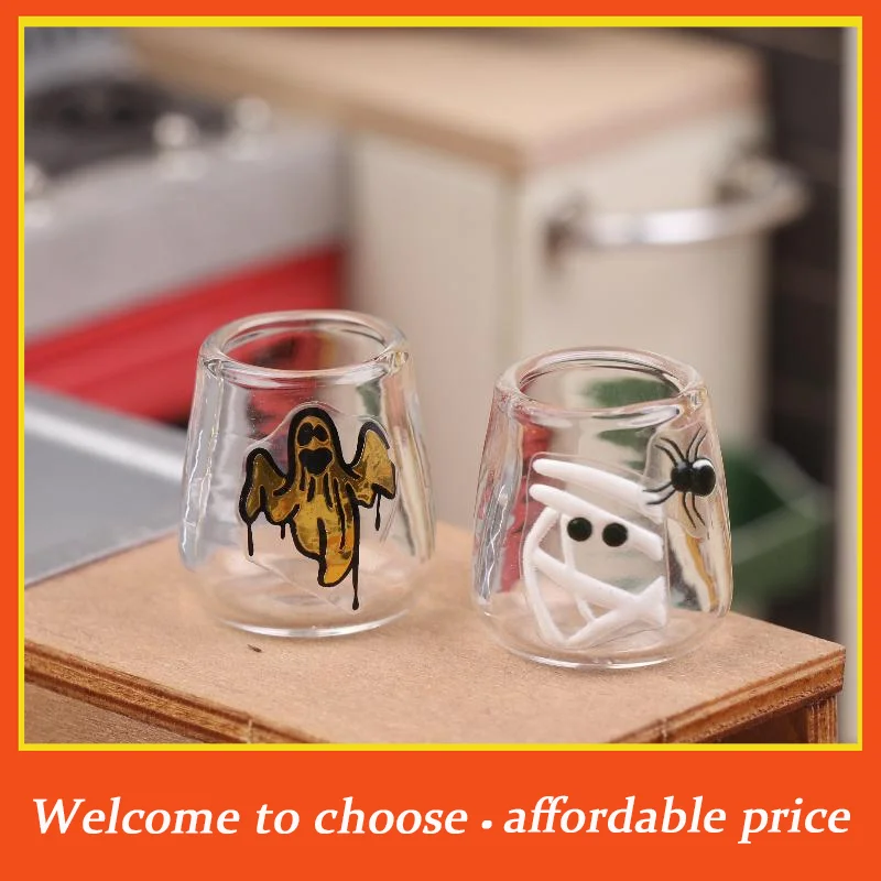 1pc Dolls House Halloween Scene Decor Accessories 1/12 Dollhouse Simulation Clear Glass Cup Model Dollhouse Kitchen Decoration
1pc Dolls House Halloween Scene Decor Accessories 1/12 Dollhouse Simulation Clear Glass Cup Model Dollhouse Kitchen Decoration