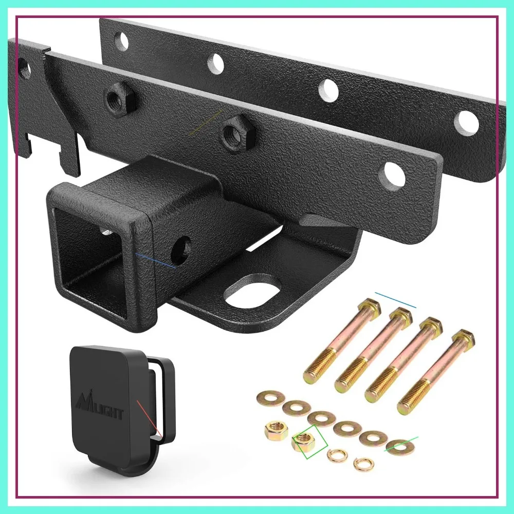 2 Inch Rear Bumper Tow Hitch Kit for 2018-2025 Wrangler JL JLU 4 Door and 2 Door Models
2 Inch Rear Bumper Tow Hitch Kit for 2018-2025 Wrangler JL JLU 4 Door and 2 Door Models