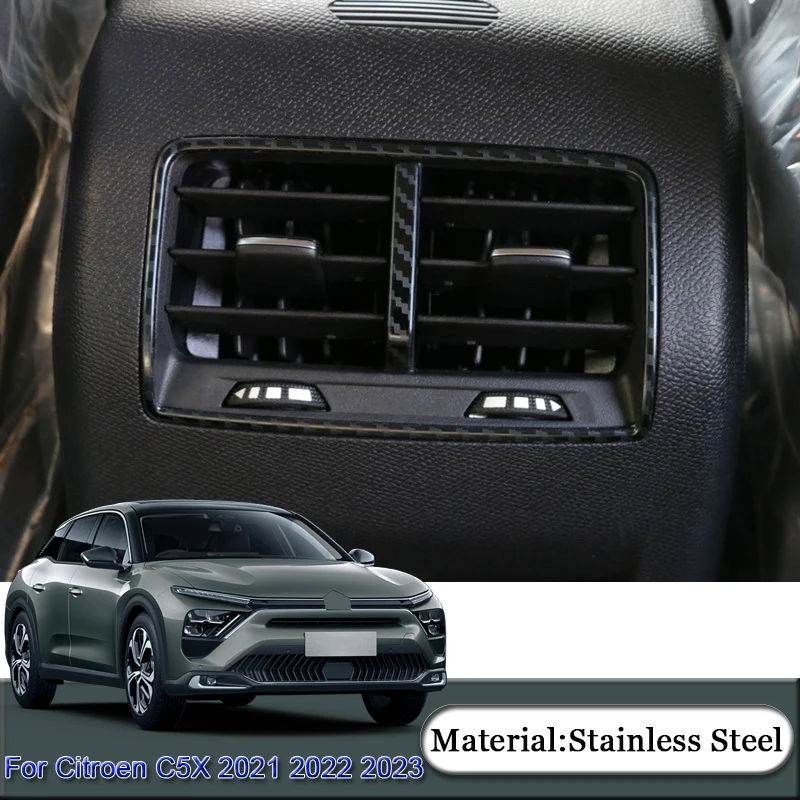 For Citroen C5X 2021 2022 2023 Car Styling Armrest Rear Seat Air Outlet Vent Hole Grille Cover Panel Sequins Sticker Accessories
For Citroen C5X 2021 2022 2023 Car Styling Armrest Rear Seat Air Outlet Vent Hole Grille Cover Panel Sequins Sticker Accessories