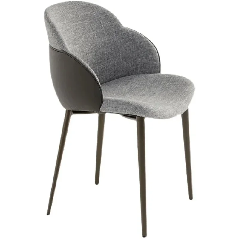 XX78Italian modern simple leather dining chair light luxury book chair home restaurant leisure chair back Nordic master design
XX78Italian modern simple leather dining chair light luxury book chair home restaurant leisure chair back Nordic master design