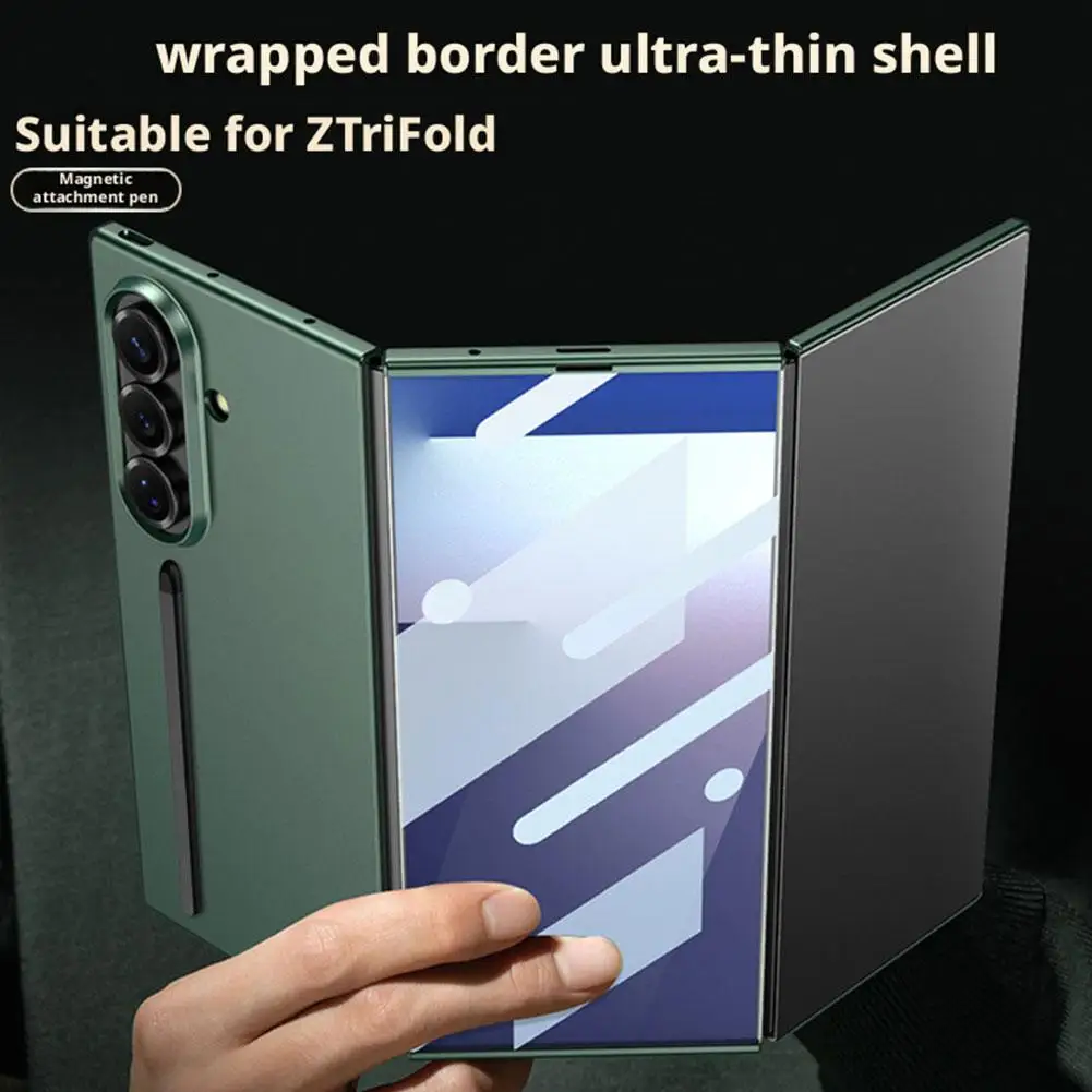 Ультратонкий чехол для телефона Samsung Galaxy Z TriFold, защитный чехол с ручкой и защитной пленкой для экрана D9B7
Ультратонкий чехол для телефона Samsung Galaxy Z TriFold, защитный чехол с ручкой и защитной пленкой для экрана D9B7
