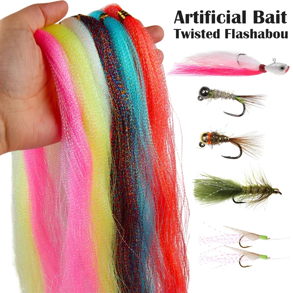 Fishing Lures Artificial Bait Holographic Tinsel Flash Fly Tying Material Jig Hook Fishing Tackle Lure Making Supply Outdoor
Fishing Lures Artificial Bait Holographic Tinsel Flash Fly Tying Material Jig Hook Fishing Tackle Lure Making Supply Outdoor
