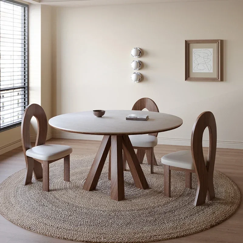 French Retro Cave Stone Stone Plate round Table Mid-Ancient Style Household round Dining Table with Turntable Solid Wood
French Retro Cave Stone Stone Plate round Table Mid-Ancient Style Household round Dining Table with Turntable Solid Wood