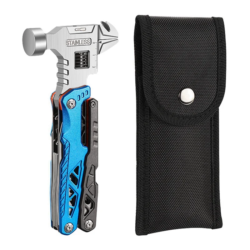 B50C Multifunctional Round-Headed Hammer Folding Nail Hammer Pliers Emergency Vehicle-Mounted Combined Integrated Tool Hammer
B50C Multifunctional Round-Headed Hammer Folding Nail Hammer Pliers Emergency Vehicle-Mounted Combined Integrated Tool Hammer