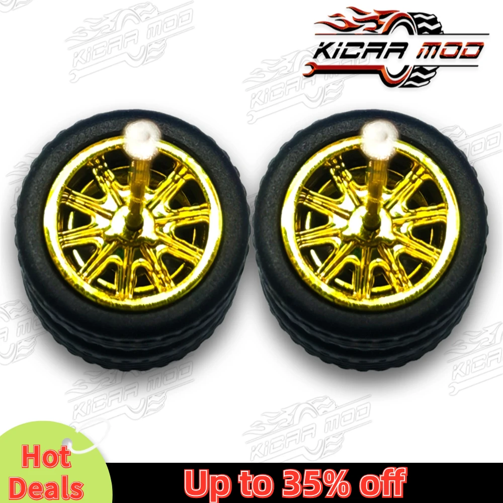 1/64 Model Car Wheels with Rubber Detachable Tires Ten Spoke Refitting Parts for Diecast Toys Hot Wheels Matchbox D:11mm 1 Set
1/64 Model Car Wheels with Rubber Detachable Tires Ten Spoke Refitting Parts for Diecast Toys Hot Wheels Matchbox D:11mm 1 Set