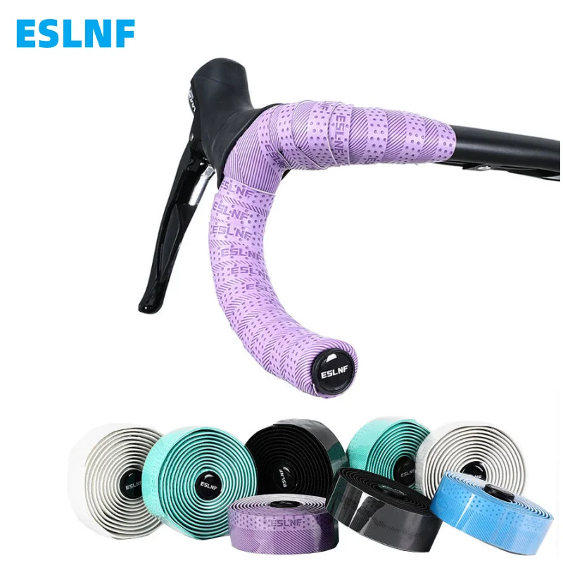 ESLNF Durable Comfortable Bicycle Handlebar Tape Non-Slip Wear Resistant Absorption Leather Handle Road Bike Handlebar Tapes
ESLNF Durable Comfortable Bicycle Handlebar Tape Non-Slip Wear Resistant Absorption Leather Handle Road Bike Handlebar Tapes