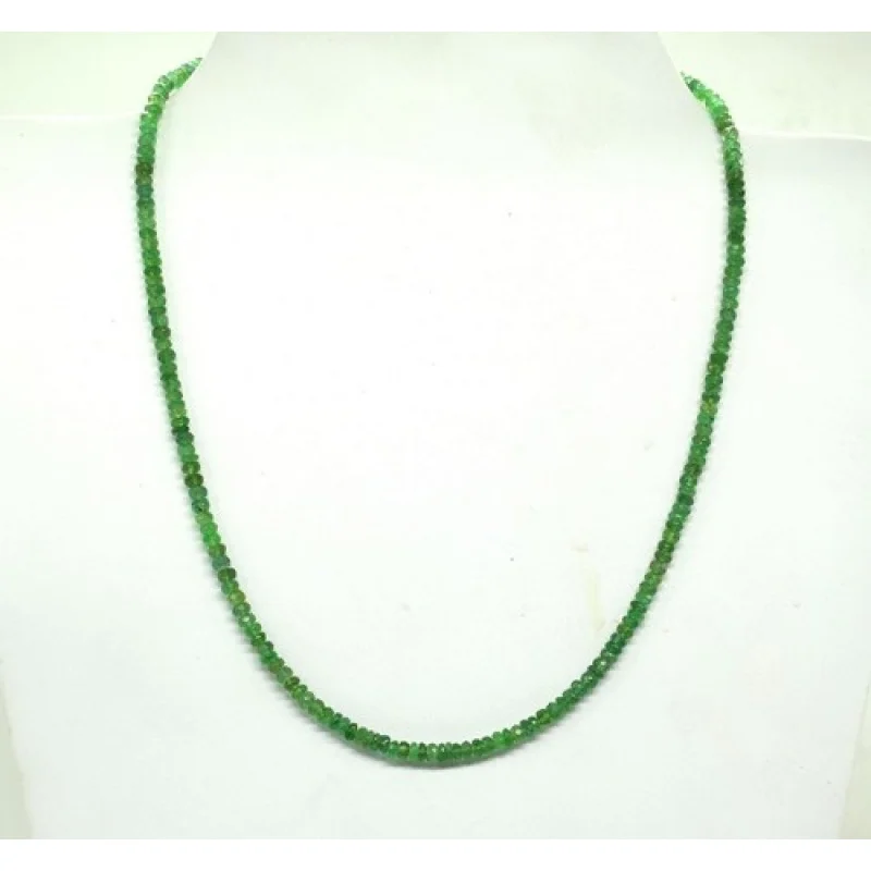 Zambian Green Faceted Roundel Beaded -Emerald Precious Necklace,
Zambian Green Faceted Roundel Beaded -Emerald Precious Necklace,