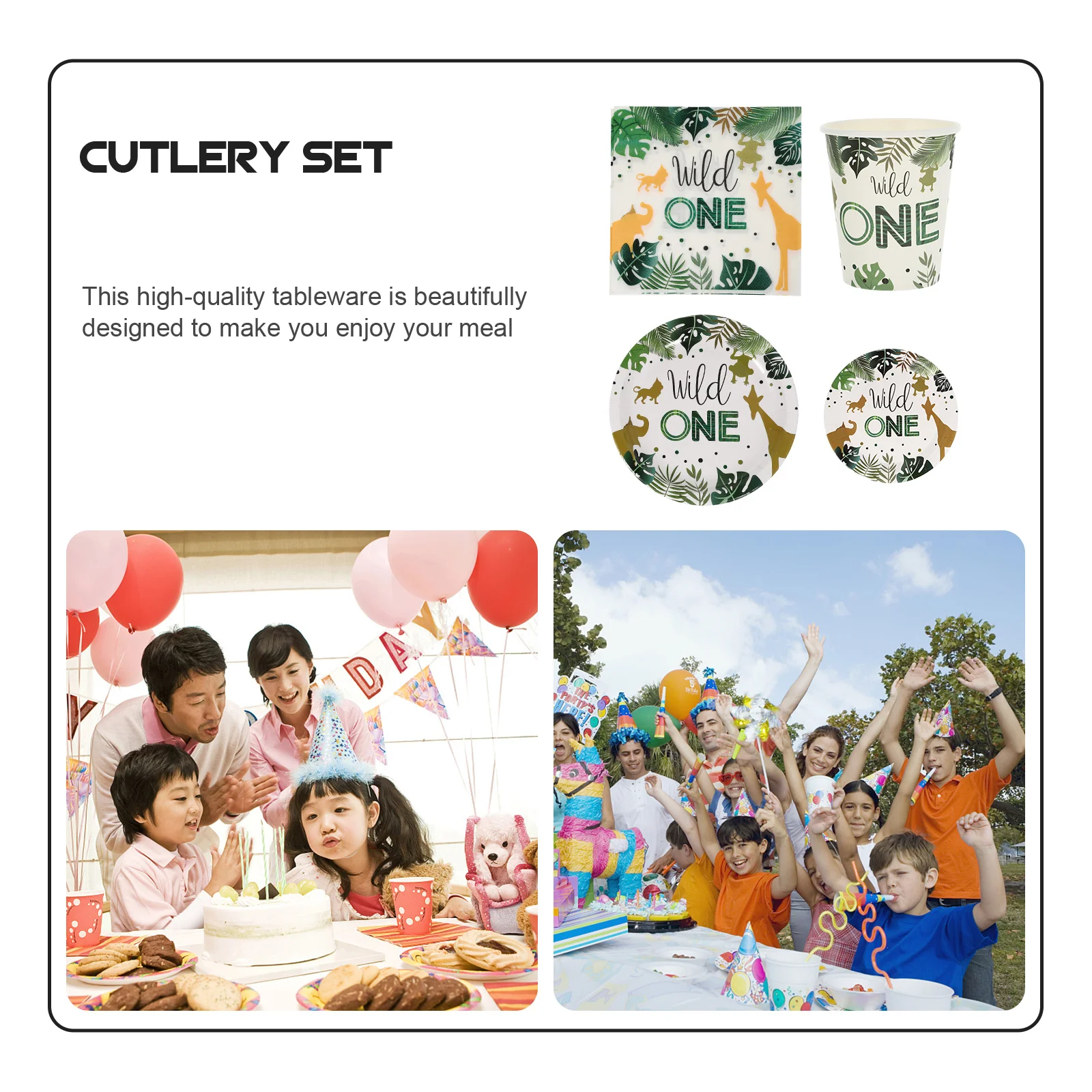 50 Pcs Paper Plates Birthday Party Tableware Set Forest Theme Flatware Halloween Eating Cutlery
50 Pcs Paper Plates Birthday Party Tableware Set Forest Theme Flatware Halloween Eating Cutlery