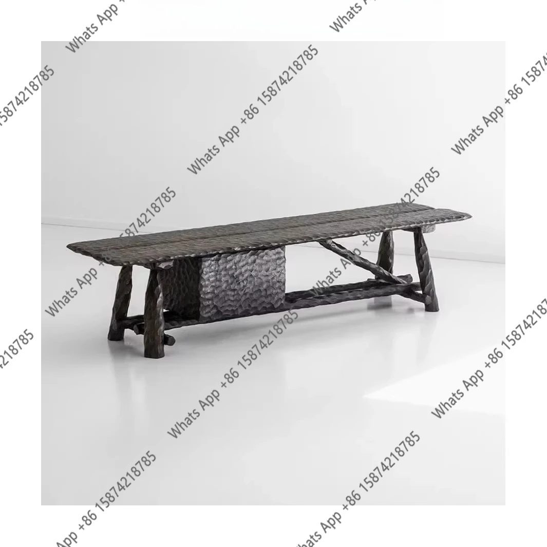 Medieval style designer solid wood hammer pattern bench wabi style retro home bench American country
Medieval style designer solid wood hammer pattern bench wabi style retro home bench American country