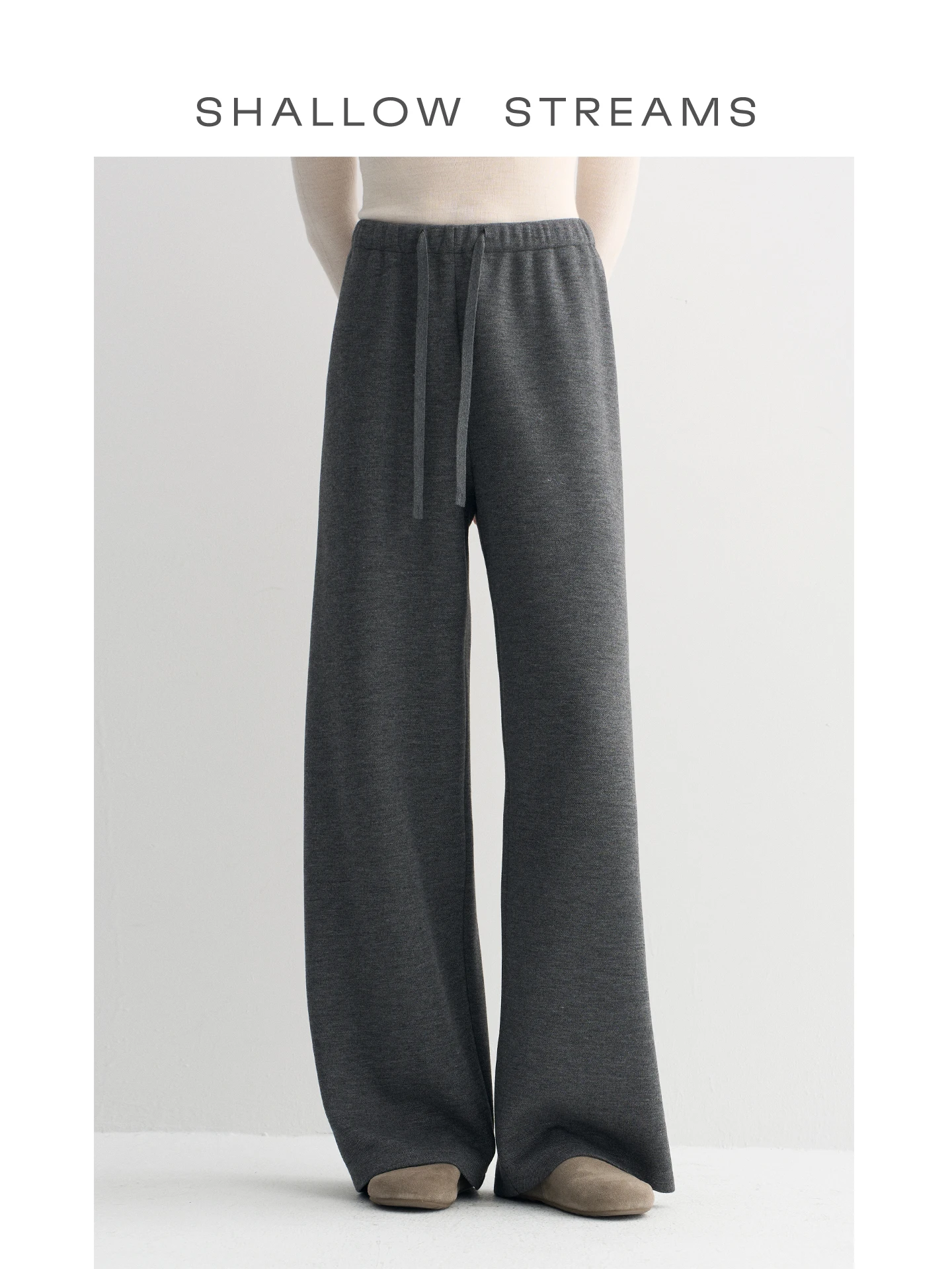 Шерстяные брюки с высокой талией и широкими штанинами, спортивные, повседневные, зимние, прямые, свободного кроя, с завязками на талии
Шерстяные брюки с высокой талией и широкими штанинами, спортивные, повседневные, зимние, прямые, свободного кроя, с завязками на талии